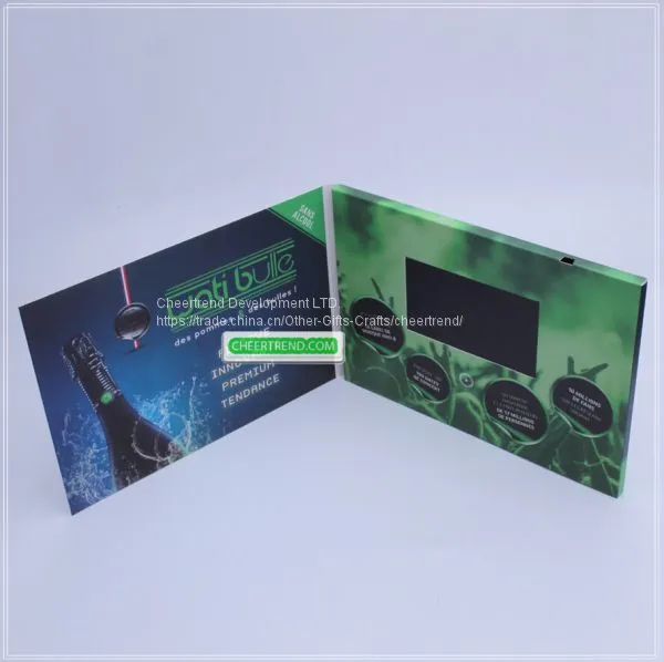 Factory Whosale Price 4.3 Inch Lcd Screen Video Brochure/ Video Greeting Card/video Business Card for Business AD photo-4