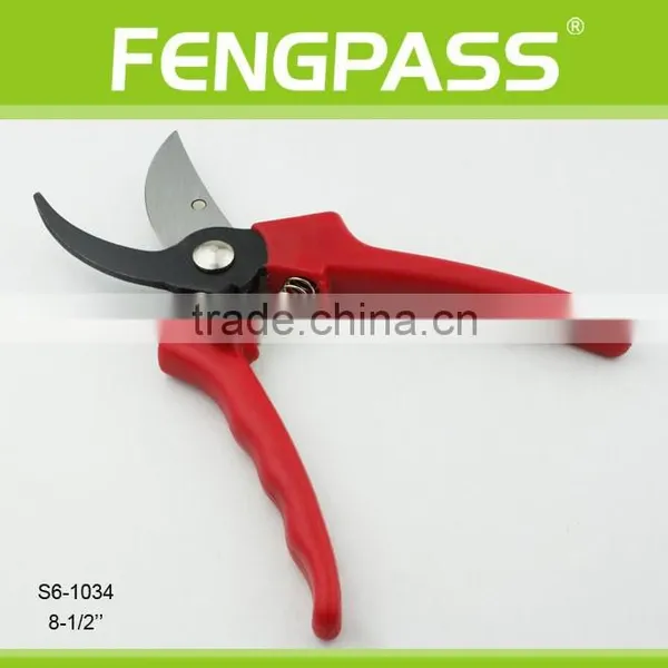 S6-1034 8-1/2" PP Handle With Strong Power Cutter and Easy to Use Garden Scissors photo-2