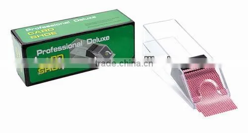 High Quality Card Shoe For 2 Deck Cards in Transparent photo-2