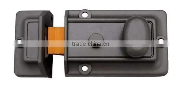 High Quality Rim Night Latch Door Lock With Keys photo-2