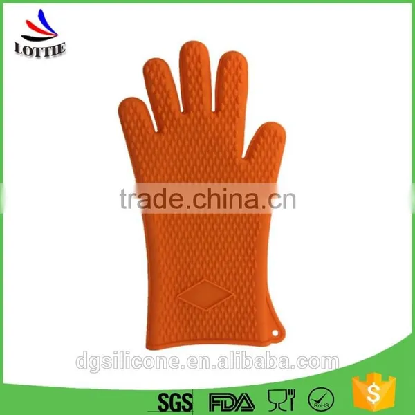 Hot Sale Silicone Bbq Gloves Food Grade Silicone Mitts/long Silicone Baking Gloves photo-2