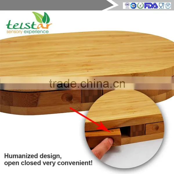 Factory Direct Sale 5 PCS Cheese Knife Chopping Block Cheese Board photo-4