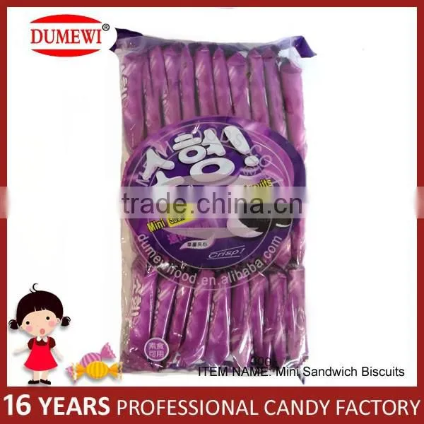 300g Mini Black Sandwich Biscuits/ Sandwich Cookies photo-4