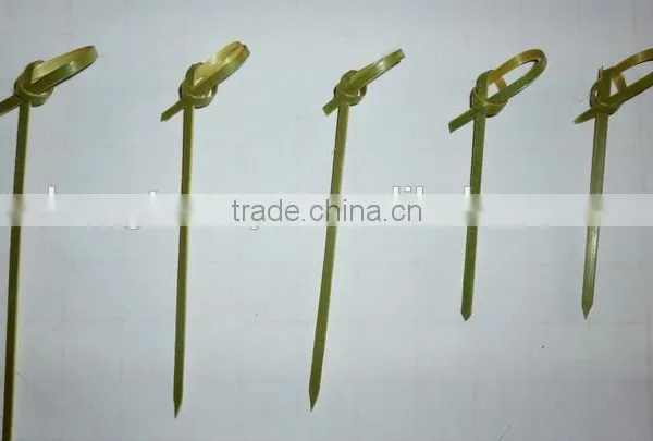 Disposable Natural Bamboo Skewer BBQ Stick ,Fruit Sticks For Sushi Shop photo-5