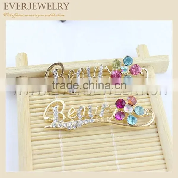 2017 New Arrival Rhinestone Buckle for Wedding Invitation Ribbon photo-3