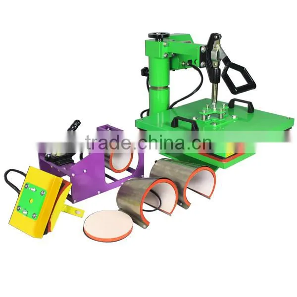 Combo 9 in 1 Heat Press Machine for Shirt,mug,plate and Cap photo-4