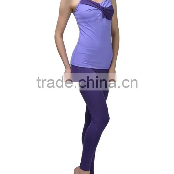 Top Factory Soft Elastic Waistband Sexy Ladies Yoga Pants, Womens Sport Yoga Pants photo-2