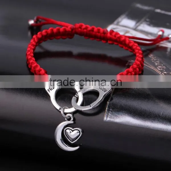 2016 Fashion Couple Bracelet Unique Design Couple Handcuffs Bracelets High End for Valentine Gift photo-5