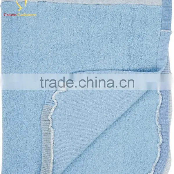 Soft High Quality Luxe Baby Cashmere Warm Blanket photo-3
