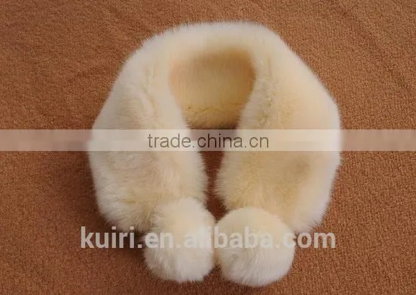 2016 Autumn and Winter Women's Faux Fur Collar Female Winter Faux Rex Rabbit Fur Scarf Thermal Muffler Thicken Warm Scarf photo-6