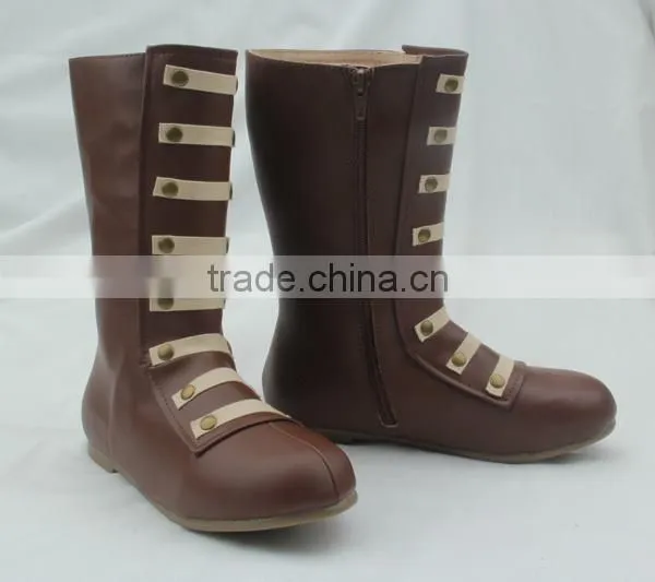 Wholesale Skidproof Genuine Leather Boots for Kids photo-4