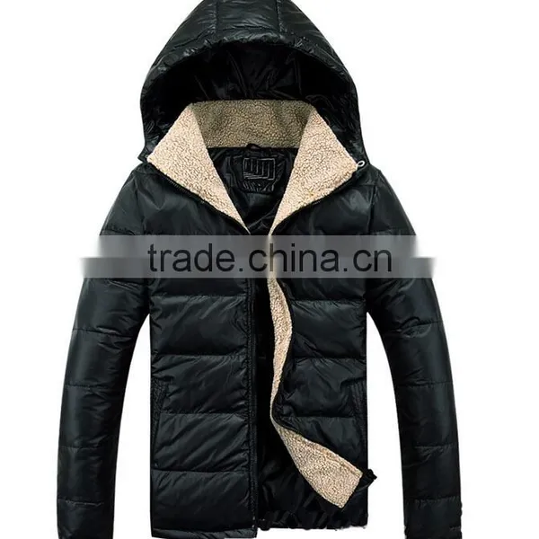 Mens High Quality Shiny Down Jacket photo-4