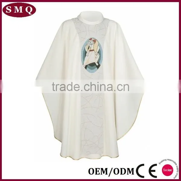 Church Supply IHS Symbol Beautiful Italian Chasuble photo-3