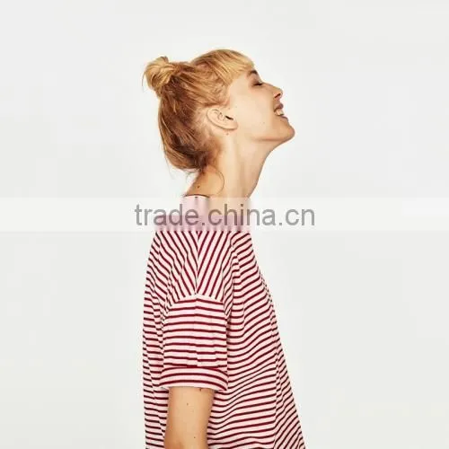 Wholesale T-shirts Cotton Women Short Sleeve T-Shirts Mid-long Style photo-4