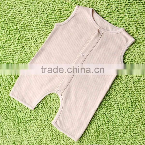 Wholesale 100% Organic Romper Baby Summer Baby Onesie Custom Printing photo-2
