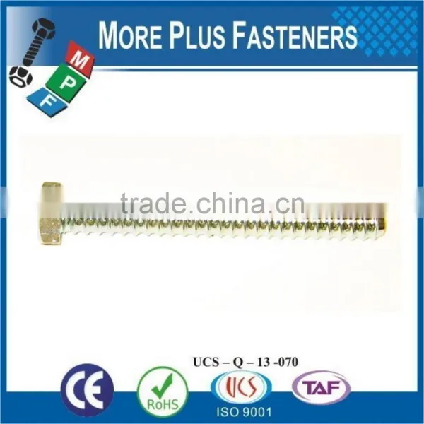 Made In Taiwan Metric Steel Stainless Steel Zinc Finished Coil Bolt photo-6