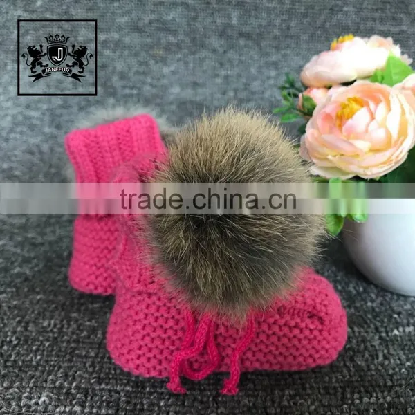 Handmade Fall Crocheted Shoe Sole Hand Crochet Cute Shoes Winter Baby Plush Indoor Booties photo-6