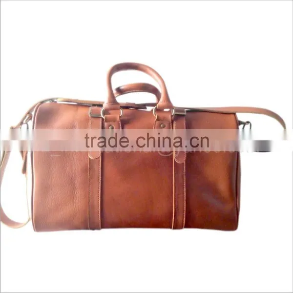 Genuine Cow Top Grain Full Grain Leather Travel/duffel Bag 2017 photo-6