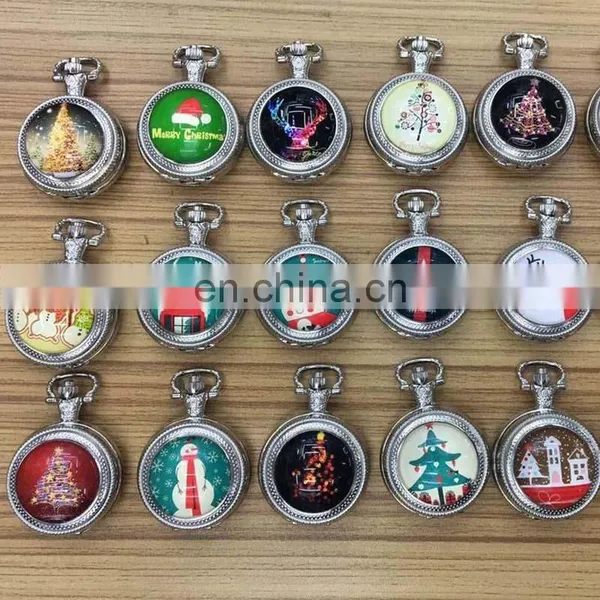 Christmas Halloween Gift Design Vintage Pocket Watch