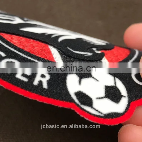 Fashion Custom Flock Garment Accessories Embroidered Patch With High Quality photo-2
