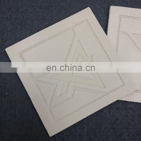 Imitation Durable PU Fashion Metal Attached Jeans Leather Patch Label photo-5
