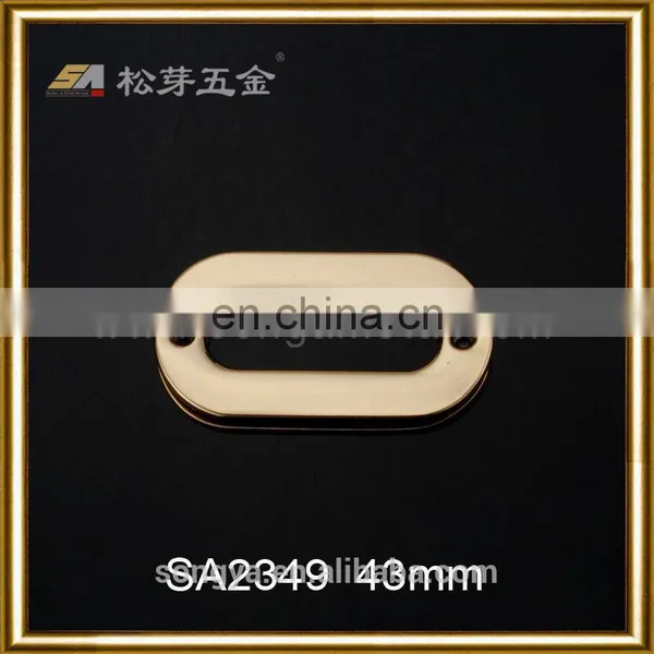 Gold Zinc Alloy Oval Metal Grommet For Handbags, Factory Price Meta Grommets For Bag Decoration photo-3