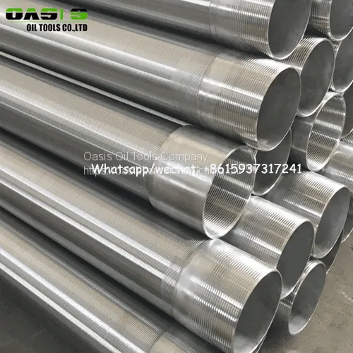 DIN4925 Stainless Steel Wire Wrap Wedge Wire Screens photo-5