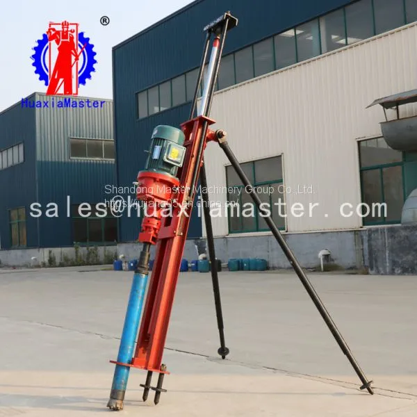 In Stock KQZ-70D Pneumatic-electric Jack Hammer DTH Drilling Rig for Sale photo-2