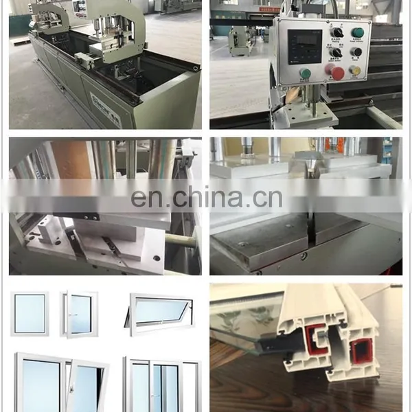 Sinon Brand Four Corner Normal UPVC Door Window Making Machine photo-7