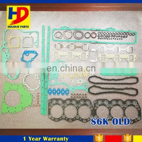 Engine Repair Kit S6KT Old Type 34494-10011 S6K Cylinder Head Gasket Set 34301-00203A photo-5