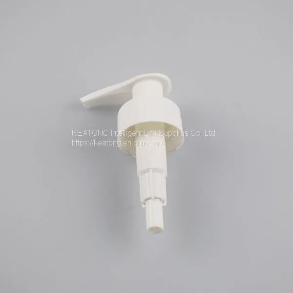 Manufacturers Supply 38/410 White Lotion Pump Cosmetic Shampoo Liquid Lotion Pump Packaging Hand Press Pump photo-3