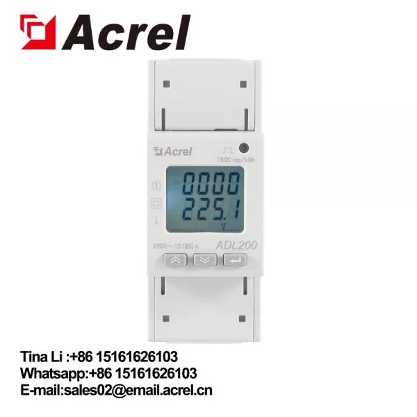 Acrel ADL200 Single Phase Energy Meter/din Rail Electronic Meter/Digital Power Meter CE-MID photo-2