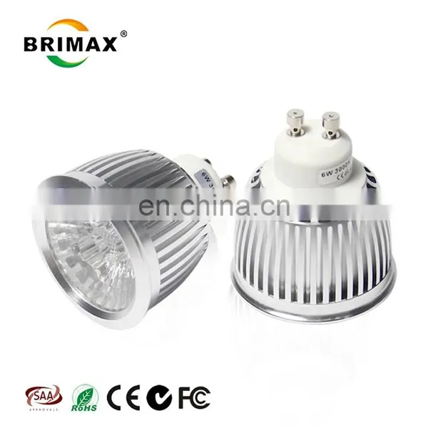 Shenzhen Factory Wholesales 6W 2700K Warm White GU10 Dimmable Led Spotlight photo-4