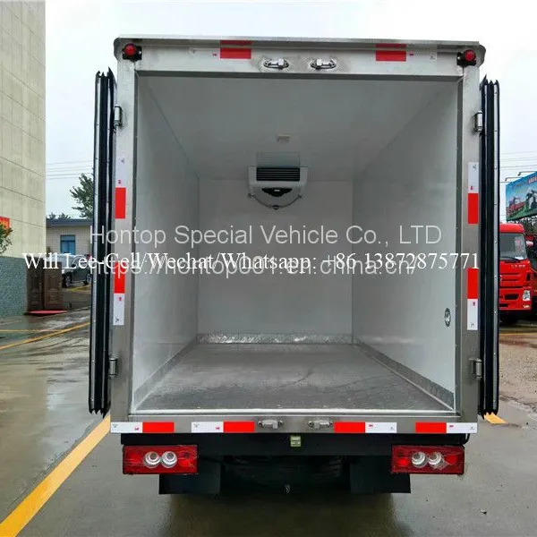 2021 JAC 4X2 10M3 Freezer Vehicle Reefer Truck Refrigerator Trucks for Sale photo-3