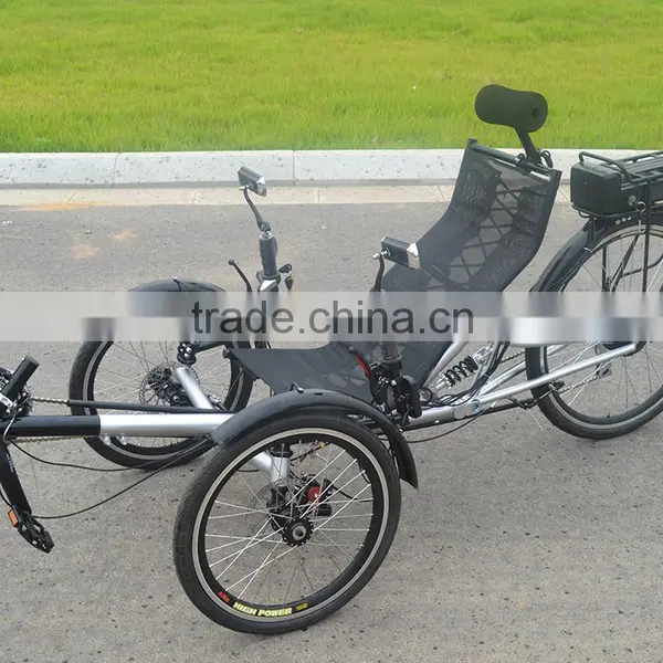 Single Person 3 Wheel Electric Recumbent Tricycle photo-2