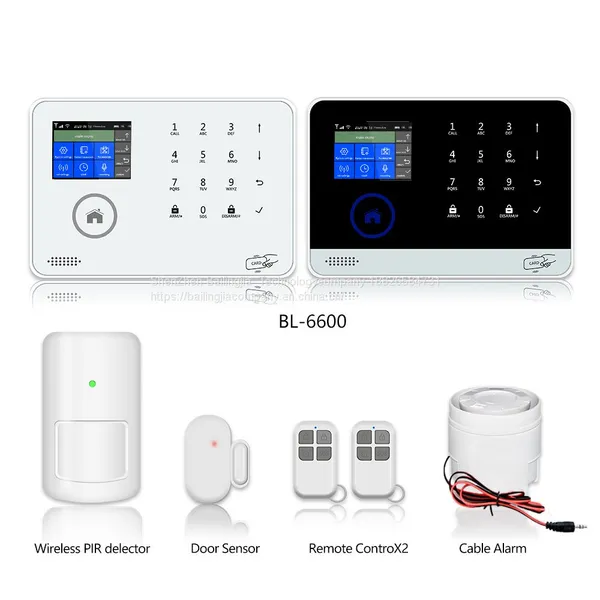 Smart Life App Control GSM Wireless Connection Alarm System Kit WiFi Alarm System RFID GPRS Alarm System 2021 photo-5