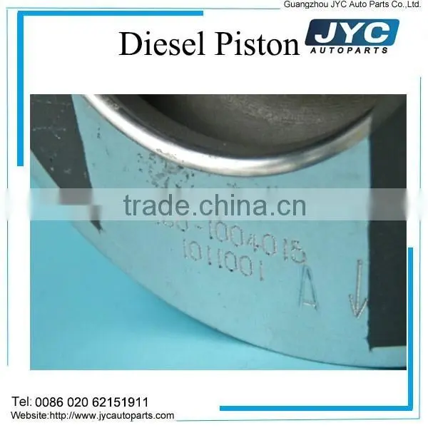 YC6112ZLQ Engine Parts 150-1004015 Diesel Aluminum Engine Piston photo-3