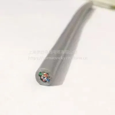 Oil-resistant Polyurethane PUR Drag Chain Cable, Twisted Pair Shielded High-flexibility Servo Motor Wire, Encoder Cable photo-2