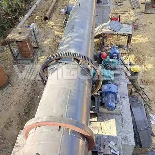 Hot Sale Factory Price Rotary Kiln Drum Dryer Cow Dung Dryer Clay Dryer photo-5