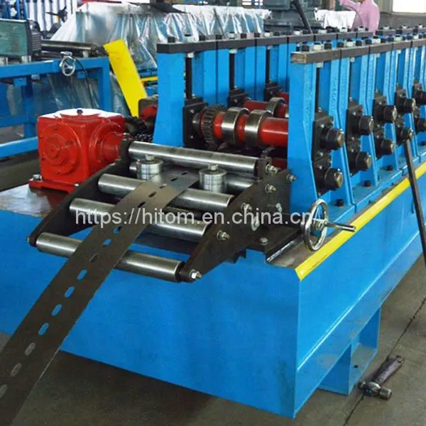 Photovoltaic Support Stand Solar Bracket Strut Channel Roll Forming Making Machine photo-2