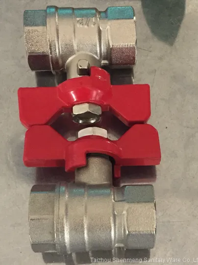 Reduce Bore Ball Valve 2 Piece BSPP for Water Filling Valves photo-3