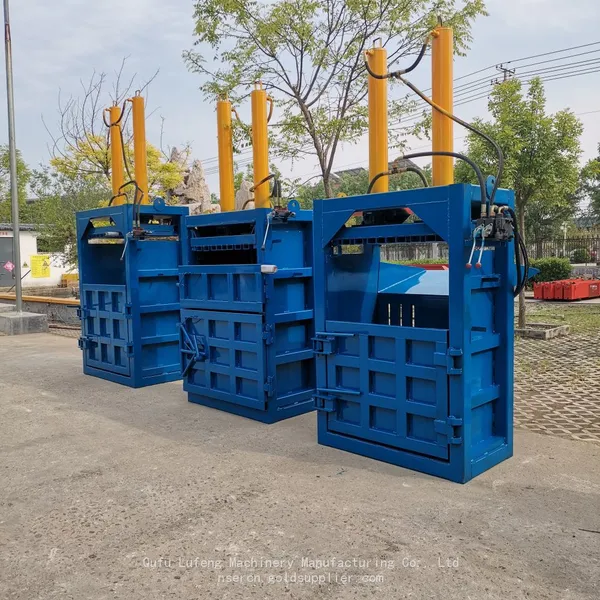 Waste Paper Compression Baling Press, Horizontal Baling Press for Beverage Bottles photo-4