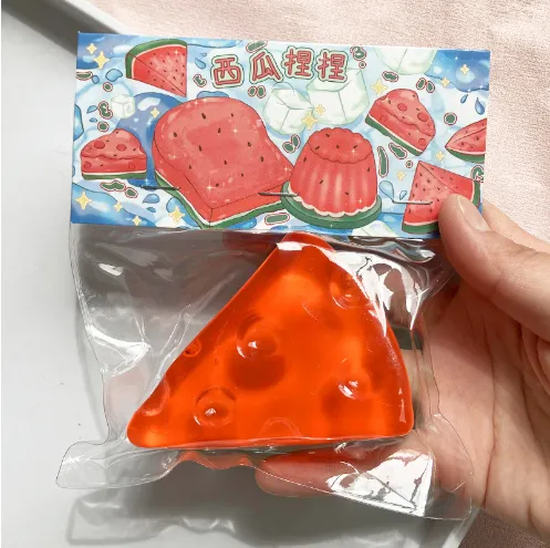 EN71 Certified Anti-Stress Toys With Individual Cardboard and Transparent Bag Pack