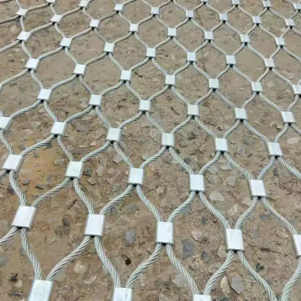 Customizable Stainless Steel Rope Mesh in Different Sizes and Materials for Specific Agricultural Needs photo-2