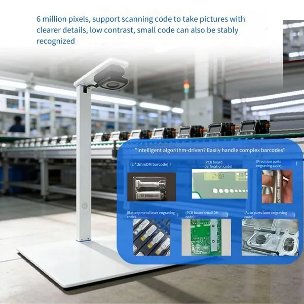 Xingtong Xt8601b Multi-barcode Scanner, Batch qr Code Scanner for Material Boxes, Industrial Intelligent Code Reader photo-2