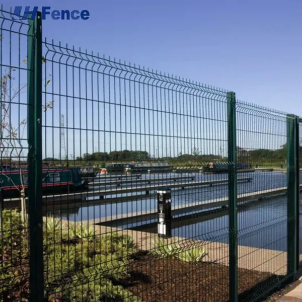 Hot Dipped Galvanized PVC Coated 3D Curved Welded Wire Mesh Fence Panel for Garden photo-5