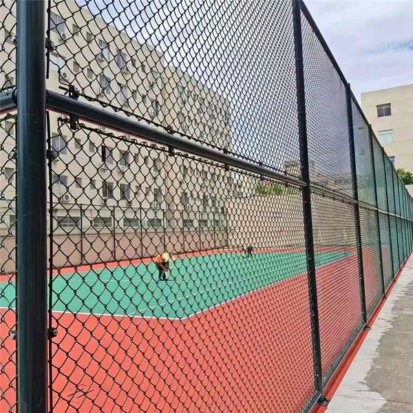 Galvanized Chain Link Fence With 2.5mm Wire Diameter for Industrial Security photo-5