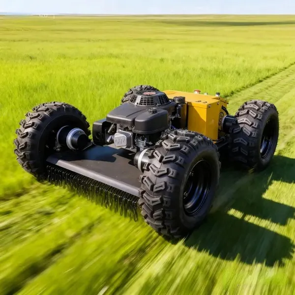 Vigorun Motor Mower Remote Control Operation Robotic Lawn Mower Tractor for Garden Maintenance & Landscaping
