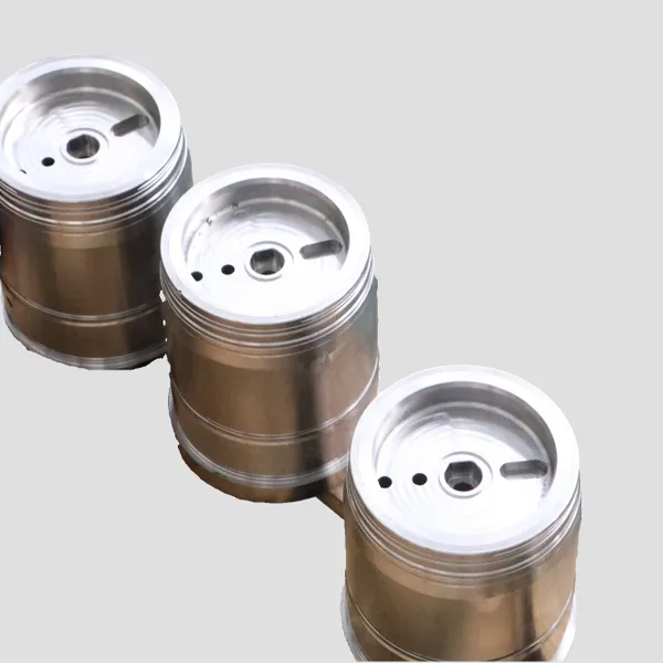 CNC Turned Alloy Steel Hydraulic Pump Cylinder IATF 16949 Excavator Hydraulic System Components Precision CNC Milling Export Manufacturer