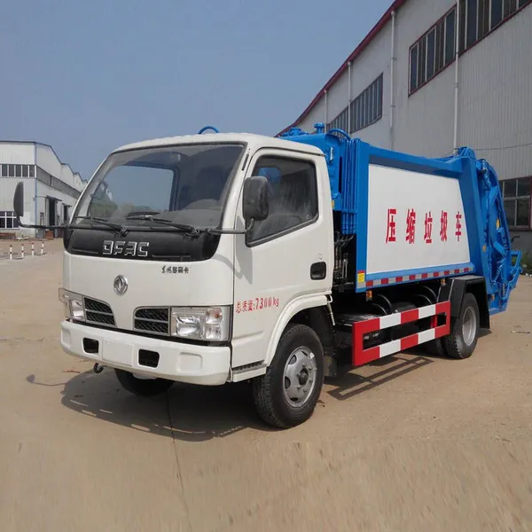 Waste Compression Garbage Truck|refuse Compactor Truck|garbage Compactor Collection Truck